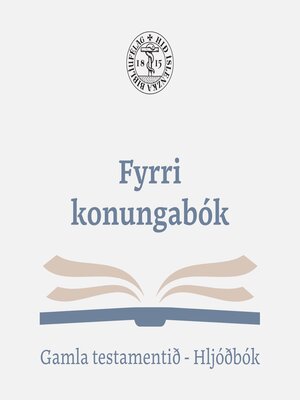 cover image of Fyrri konungabók